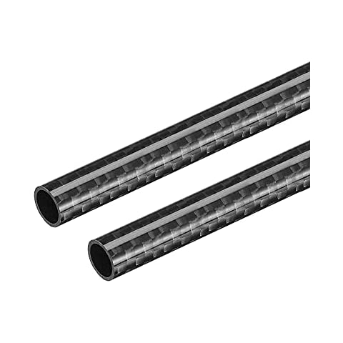 uxcell Carbon Fiber Tube 8x6x330mm Cover