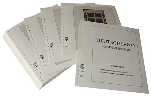 LINDNER Das Original Allemagne Petits Blocs Blocs de 10 Feuilles 1994-1995
