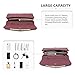 Miss Lulu Bolsa de Cadena Mujer Elegante Clutch Carteras de Mano Bandolera Ante Pequeñas Monedero Imagen de Miss Lulu Bolsa de Cadena Mujer Elegante Clutch Carteras de Mano Bandolera Ante Pequeñas Monedero