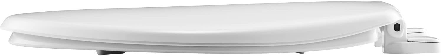 Bemis 730SL 000 Hospitality Round Front Plastic w/Whisper Close Hinges-White