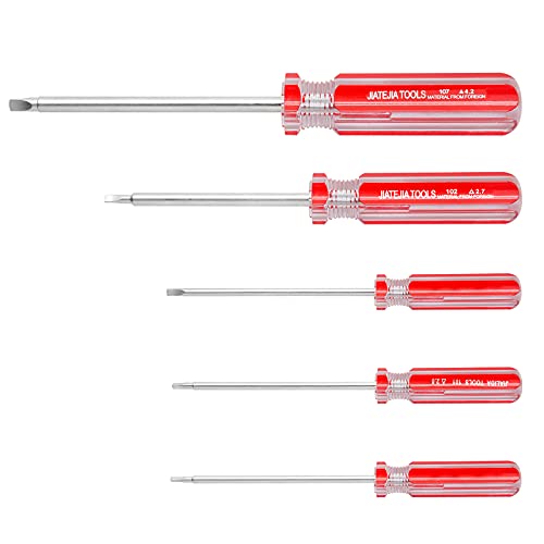 LDEXIN 5Pcs Triangle Head Screwdriver Set, Magnetic Triangle Screw Drivers for Toy Repair and Battery Disassemble - 1.8mm 2.0mm 2.3mm 2.7mm 4.2 mm