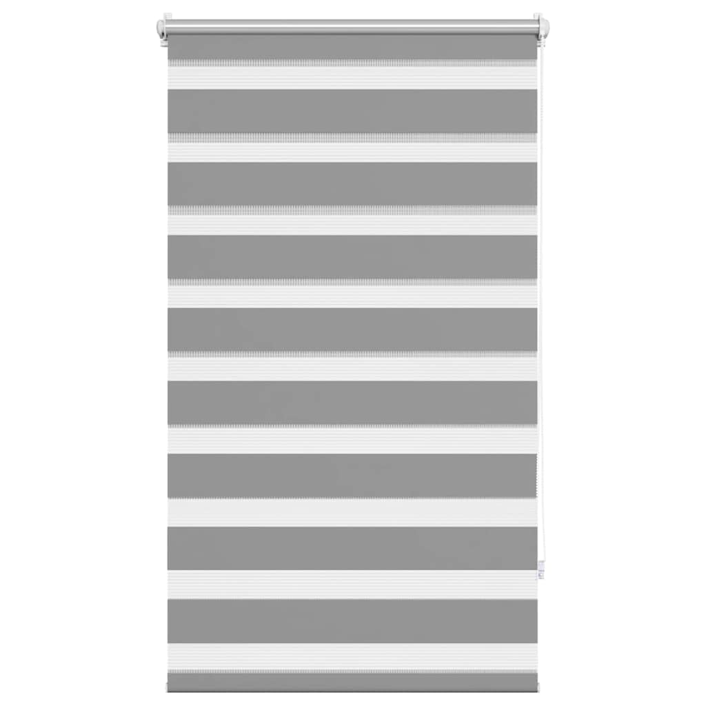 vidaXL Zebra Blind 70.9 x 120 cm Grey