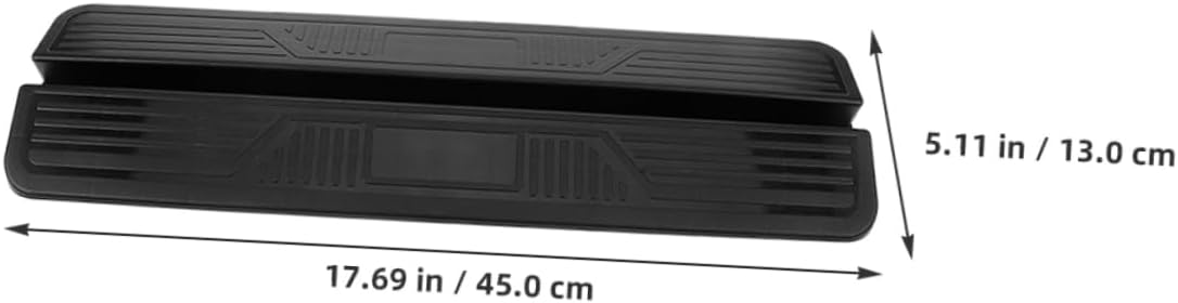 Safety Gate Accessory Kit Kickboard Guardrail Doorway Ramp Strip Bridge Transition for Floor Pet Fence Support
