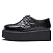 RoseG Zapatos de gamuza hechos a mano con plataforma plana con cordones para mujer Imagen de RoseG Zapatos de gamuza hechos a mano con plataforma plana con cordones para mujer