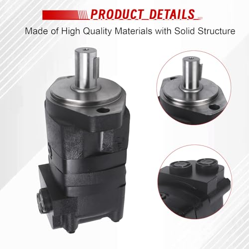 Image of Hydraulic Motor Assembly, 104-1002 104-1002-006 1041002 1041002006 Replacement for Eaton Char-Lynn 2000 Series