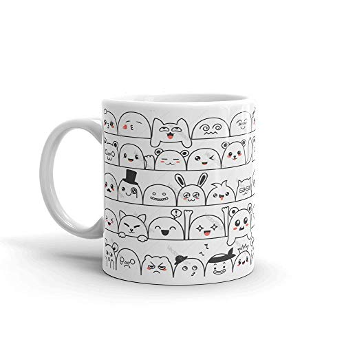 Image of Printed Coffee Mug for Gifting Loved Ones On Occasions |Christmas | New Year | Valentined Day Ceramic 350ml-1piece | M11