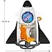 HomeStock Rocket Ship Playset Adventure Space Toy for Kids Indoor Fun