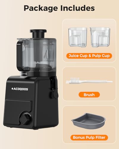 Cold Press Masticating Juicer Machine