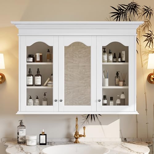 Virubi Medicine Cabinet with Mirror, 40