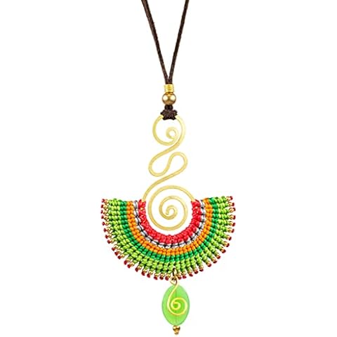 Collar Boho Stand Tall Accessories con Cristal Natural Cover