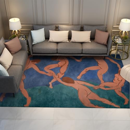 Tapis antidérapant Matisse résistant aux taches grand format 160x230cm - 2