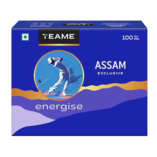 Image of TE-A-ME Exclusive Assam Tea Bags 100 | Black Teabags 100 pcs | Rich Taste of Assam Tea