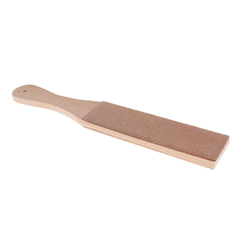 Club Bollywood®Wood Handle Leather Sharpening Strop for Razor No Polish Compound | | Vanity Perfume & Shaving |• Strops Sharpeners|1Pcs Wood Handle Leather Sharpening Strop-image-33
