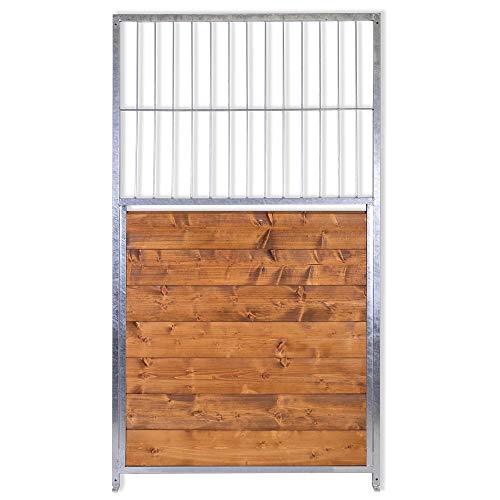 Paneles de malla de madera galvanizados en caliente anticorrosión cercas perreras de jardín al aire libre Perreras de jardín almacenajes de fácil montaje modular (red de panel de madera 100x180h) Cover