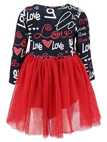 Image of Girls Long Sleeve Tulle Tutu Dresses for Kid and Toddler