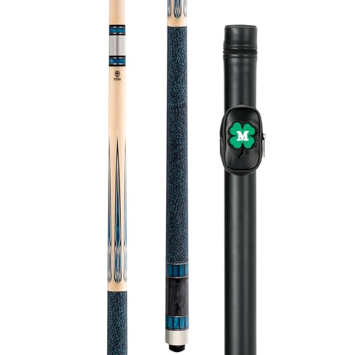 McDermott Star SP3 Pool Billiard Cue with 1x1 Hard Case (20, Ounces)