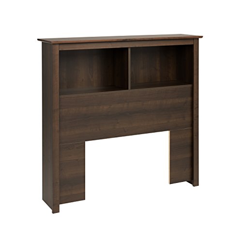 Image of Prepac Twin Bookcase Headboard, Espresso