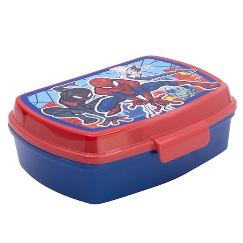 Boîte à déjeuner rectangulaire Spiderman pour enfant