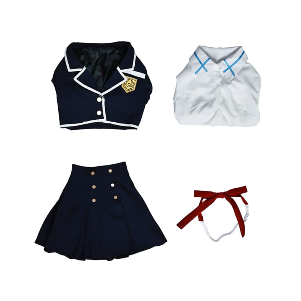 Yuuki Asuna Cosplay kostium szkolny mundurek szkolny sukienka garnitur dla kobiet | Anime Cosplay Stroje Halloween, karnawał, imprezę, prezent dla fanów