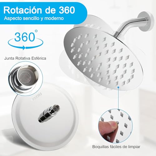 Consejos y reviews para comprar Regadera spa hogareño los más solicitados. 9 Imagen adicional