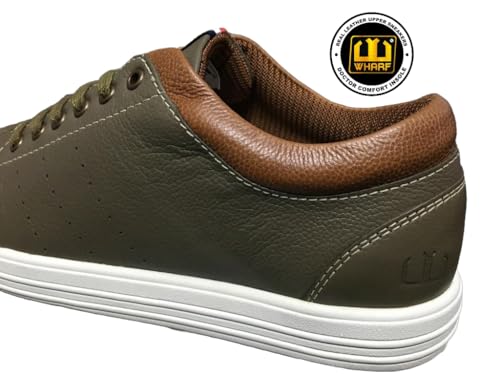Image of WHARF Genuine Leather Sneaker Men's