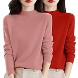 Entretien : lavage en machine délicat dans un sac à linge recommandé, lavage à la main à l'eau froide, ne pas utiliser d'eau de Javel, suspendre ou sécher. Le pull en tricot à col rond montre plus basique et plus généreux. Ajoute un peu de mignon et de chic qui ne se démodera jamais. Pull pour femme au style uni, facile à assortir à une variété de looks tendance.