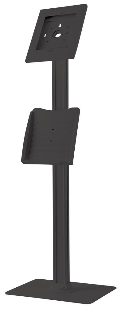 Secure iPad Tablet Floor Mount Kiosk Stand Anti Theft Holder 9.7"" Screen Size