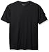 Champion Boys Big Double Dry Short Sleeve Tee, Black, Medium
