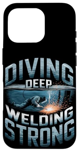 Soldador subacuático fuerte de la soldadura profunda del buceo Carcasa para iPhone 16 Pro