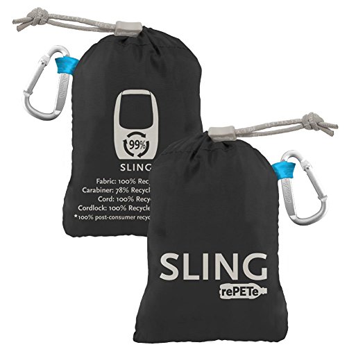 image for ChicoBag Sling rePETe Crossbody Hands-free, Large Open Top Messenger S