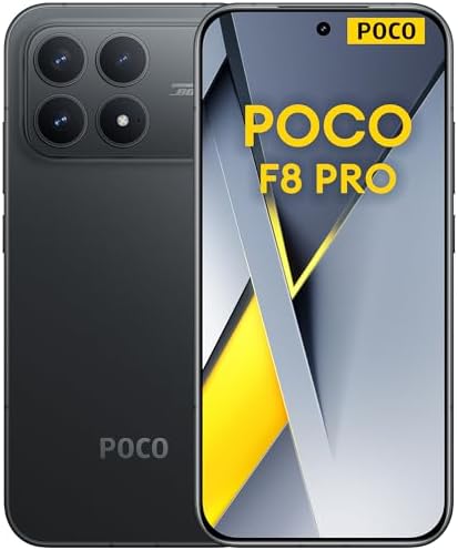 بوكو F8 برو اسود 12 جيجا رام 512 جيجا روم