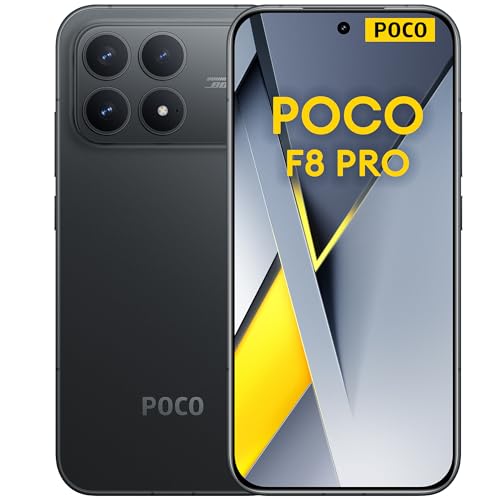 POCO F8 Pro 12GB/256GB SIMフリーBLACK XIAOMI POCO F8 Pro 5G Smartphone 12GB+256GB, Snapdragon® 8 Elite