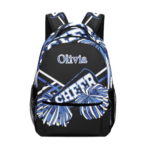 Blue Cheer Custom Text Name Unisex Daily Bag Multi-Function Casual Sport Backpack