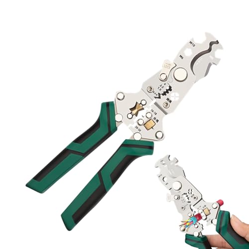 Herramienta de alicates de alambre, alicates de pelado de alambre | Cable Stripper Pintier plegable para electricistas,El engranaje portátil multifuncional aumenta la velocidad de trabajo para el