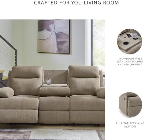 Signature Design by Ashley Yarrow Lane Reclining Sofa