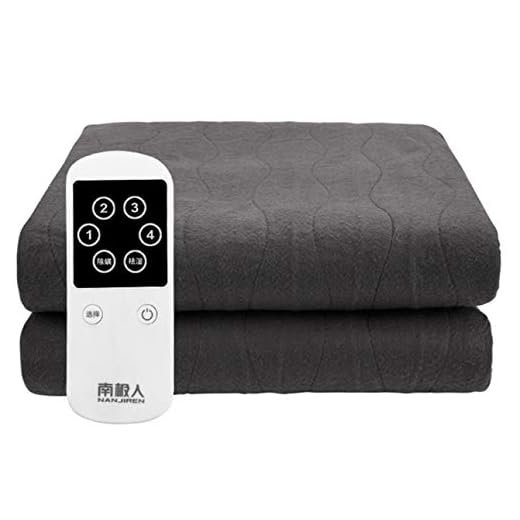 Elektriskt överkast | andningsbart uppvärmt överkast för soffa och säng | ultramjuka fleece fibrer | automatisk avstängning | fyra temperaturinställningar | 180 x 120 cm/180 x 120 cm