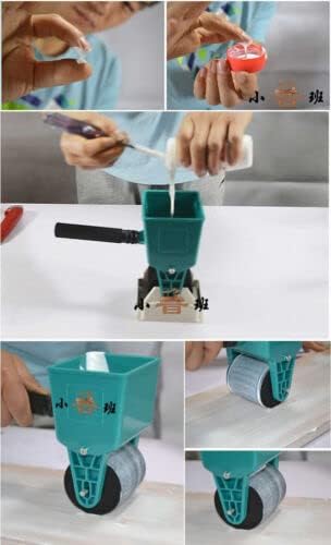 320ml Manual Roller Gluing Machine Glue Rolling Machine Glue Applicator Machine