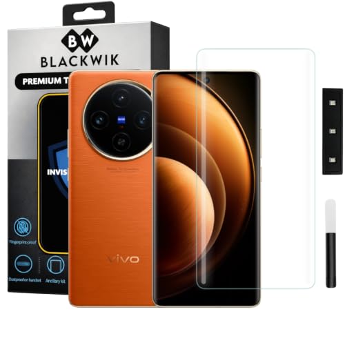 Image of Blackwik UV Curved Tempered Glass for Vivo X100 Ultra | 1-Pack