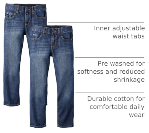 Image of The Children's Place Boys' Straight Leg Jeans