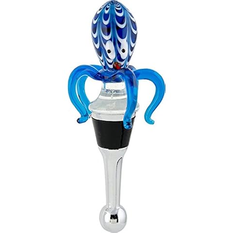 LSArts Wine Bottle Stopper, Octopus Cover