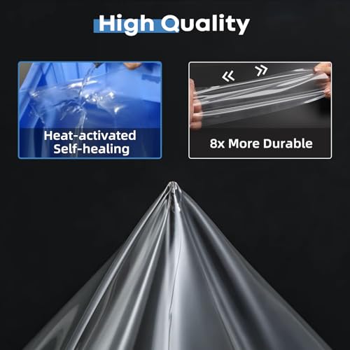 Image of Precut Paint Protective Film 8.5 Mil TPU PPF for 2025 Tesla Model Y Juniper Clear Car HD Scratch Exterior Accessories (Hood + Fender)
