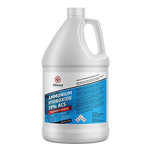Alliance Chemical Ultra High Purity Ammonium Hydroxide 29%,ACS Reagent Grade - Sealed Gallon