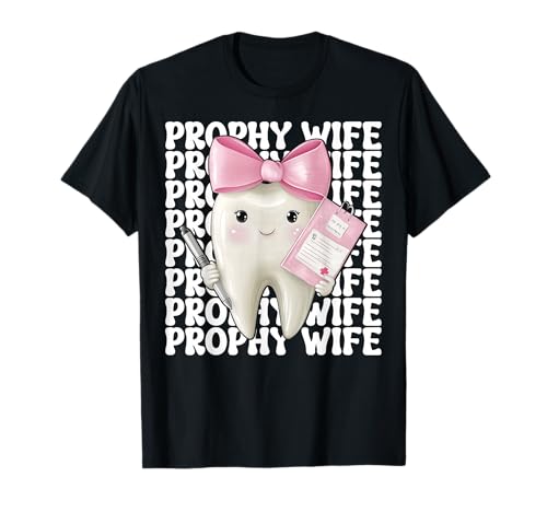 Prophy Moglie. Per le persone che pensano a Womens Pink Coquette Bow Dentista Idee Regalo