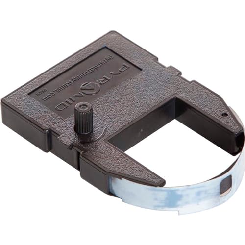 Pyramid Time Systems 4000R Ribbon Cartridge, f/Time Clocks 3500/3700/4000, Black