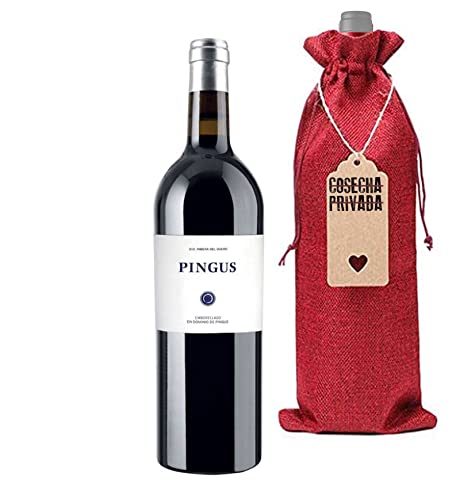 Dominio de Pingus - Envío 24 H -Ribera del Duero - Vino Tinto - Seleccionado y enviado por Cosecha Privada (1 x Botella 75 cl, Pingus 2019)
