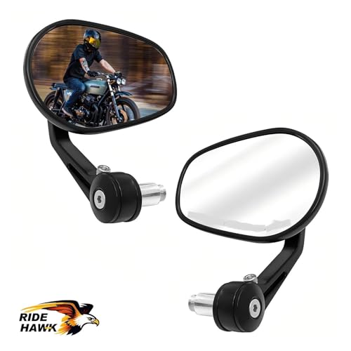 Espejo de Extremo de Manillar E24 en Aluminio para BMW R1250GS R1200GS 7/8 Pulgadas 5