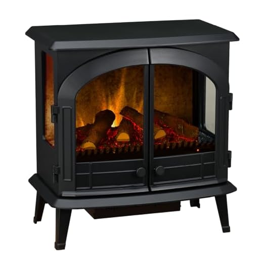 Dimplex Emberly Electric Stove, Black 3-Sided Fireplace With Choice of Flame Speeds and Brightness, 2kW Fan Heater And A Choice Of 1000 or 2000 Watt Heat Settings. Manual, Remote and Wi-Fi Controls