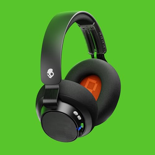 Skullcandy SLYR Pro Wireless Multi-Platform Over-Ear Gaming Headset with Ultra Low Latency USB-A Transmitter, Compatible with Xbox, PC, Nintendo Switch or Playstation - Black/Green 8 Skullcandy SLYR Pro Wireless Multi-Platform Over-Ear Gaming Headset with Ultra Low Latency USB-A Transmitter, Compatible with Xbox, PC, Nintendo Switch or Playstation - Black/Green - Image 6
