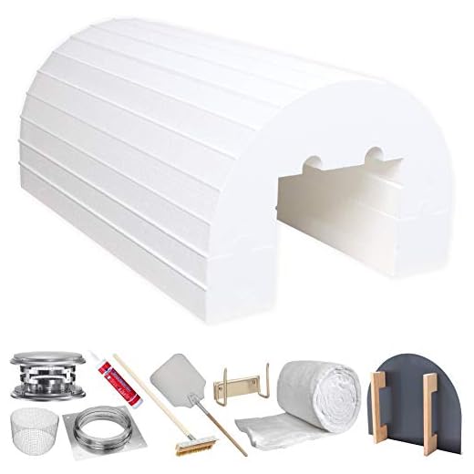 Making Outdoor Fireplace Plans? Don’t Forget a Wood Fired Oven! Medium Sized Mattone Barile Pizza Oven Form • DuraTech Exhaust Kit • Oven Door • Ceramic Insulation • Peel • Peel Hanger • Oven Brush