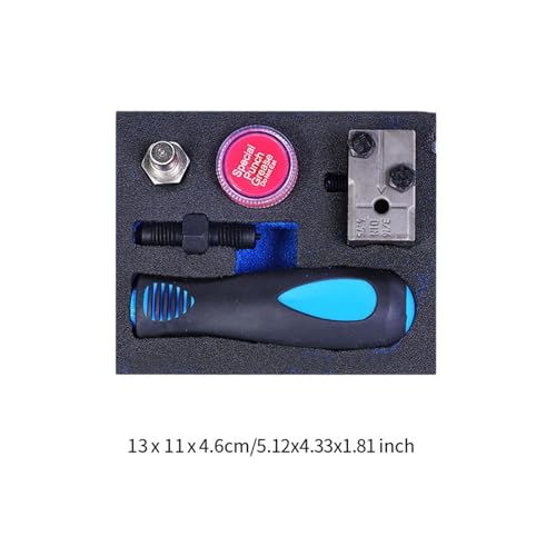 MagiDeal Double Flaring Tool Brake Line Flaring Tool Premium Replaces Repair Parts Compact Handheld Carbon Steel for Brake Line Repair